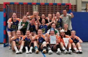 Read more about the article Handballfrauen schreiben Vereinsgeschichte mit dem Aufstieg in die 3. Bundesliga